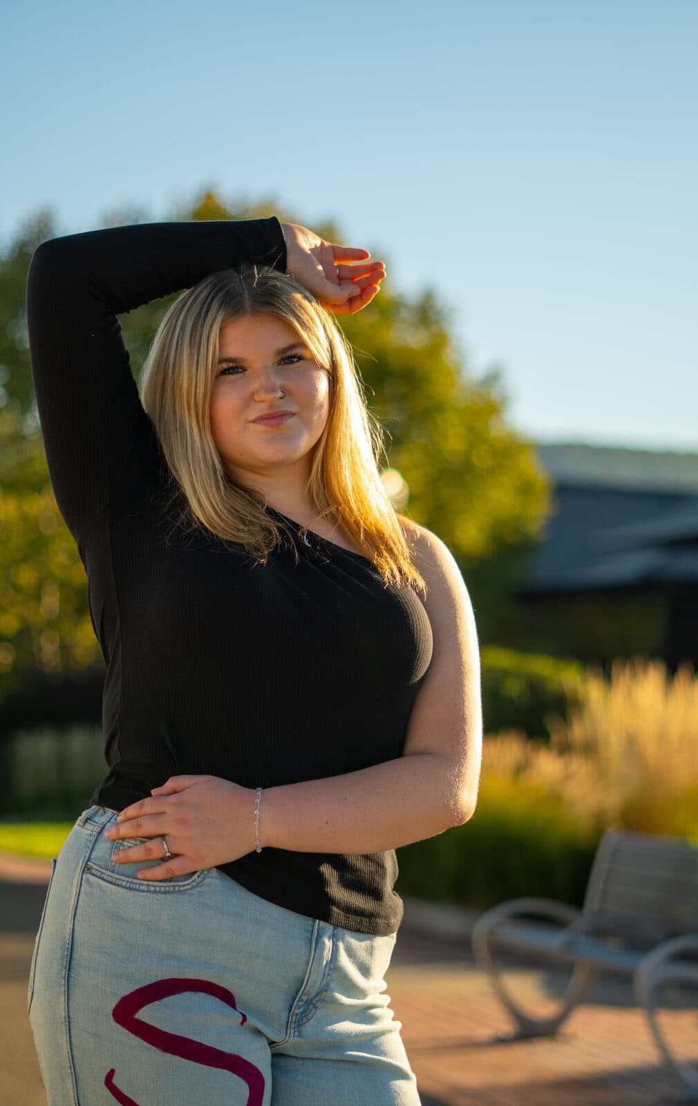 senior portrait last light
